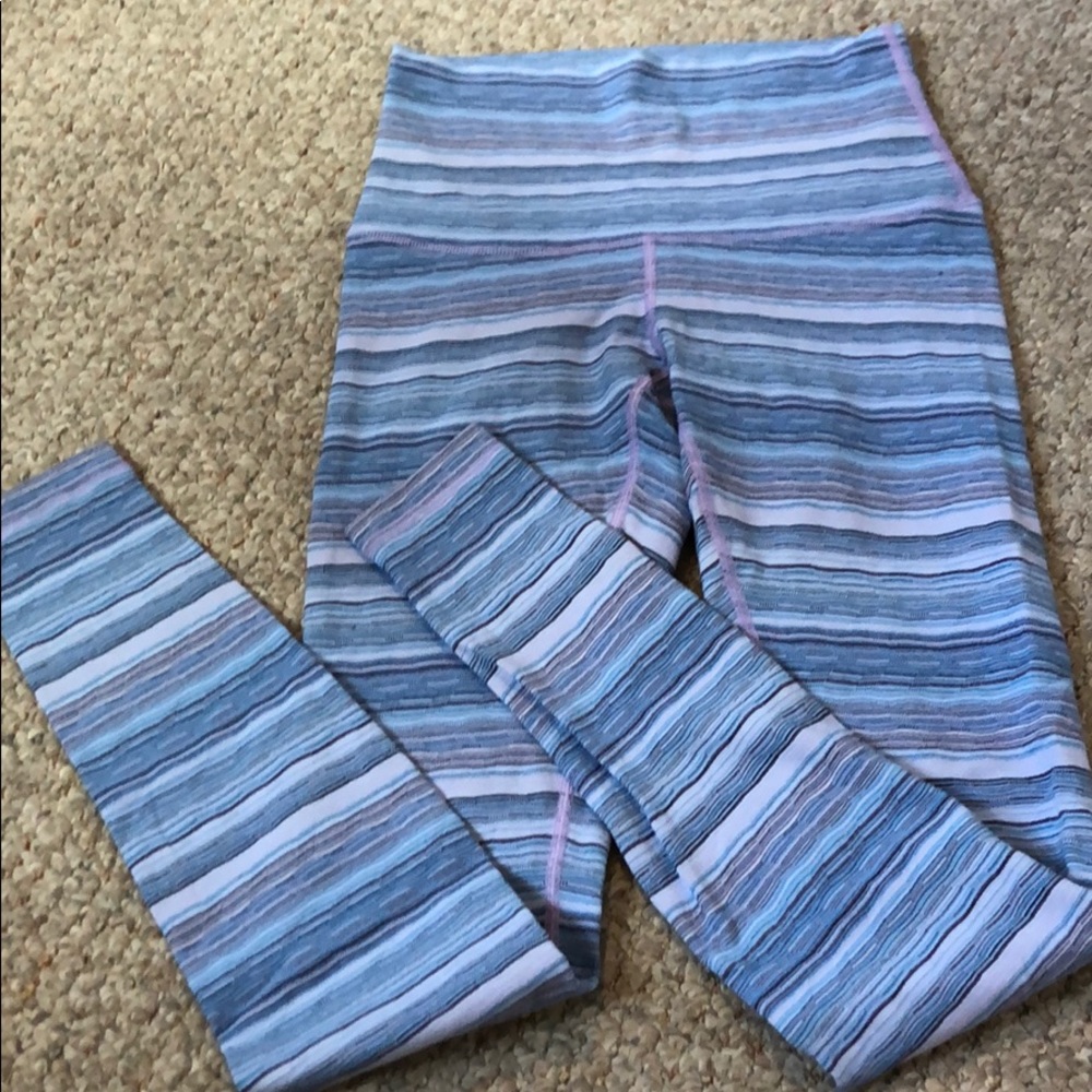 Lululemon Striped Leggings